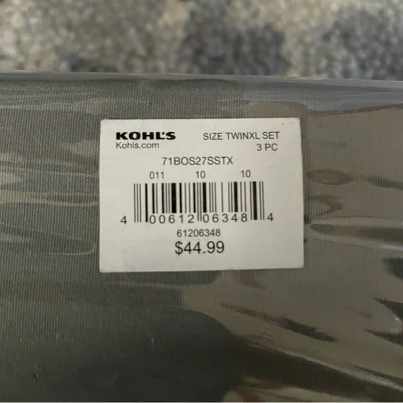 Twin XL Sheet Set by Kohl’s - Picture 4 of 5